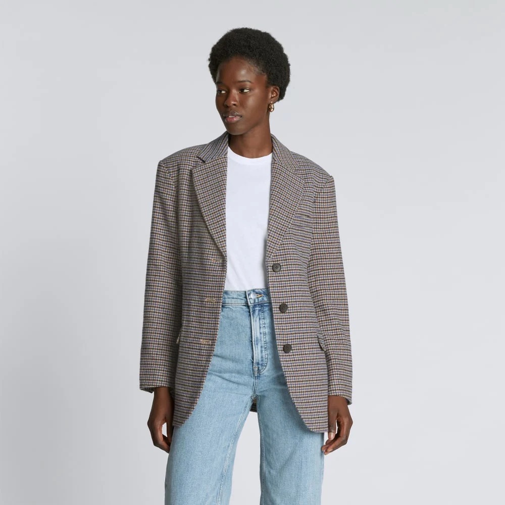 NWOT Everlane THE REWOOL® ’80S BLAZER